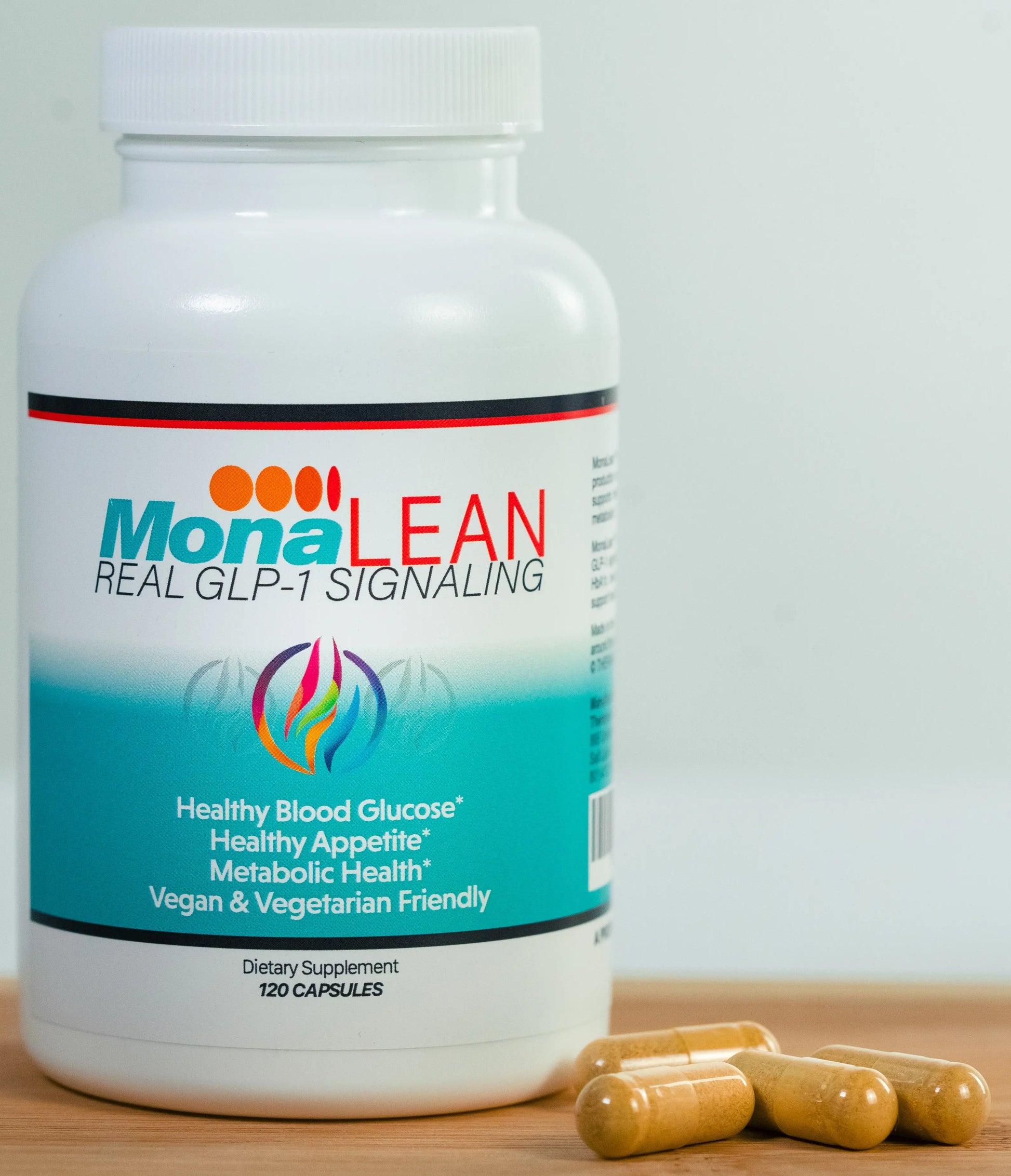 MonaLean™ | Plant-Based Real GLP-1 Signaling Supplement for Fat Loss, Weight Loss, Cravings Reduction, and Blood Glucose Control Theramone Health